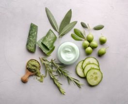 Green ingredients with moisturizer