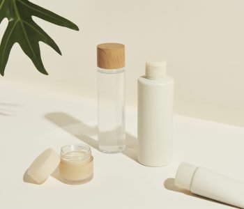 Set of skin care package design resource